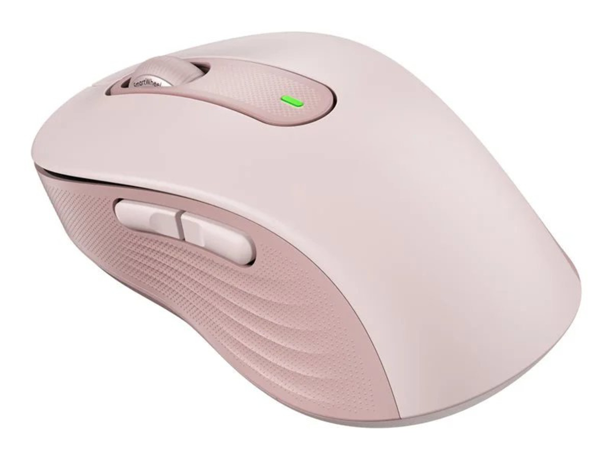 Ergonomic Wireless Mouse Featuring Dual Connection Modes and Adjustable Smart Scroll Wheel