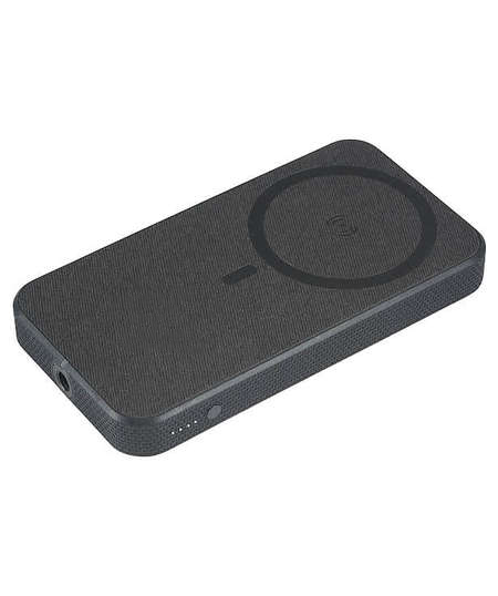 Wireless Portable Charger With Foldable Stand and Magnetic Alignment Support