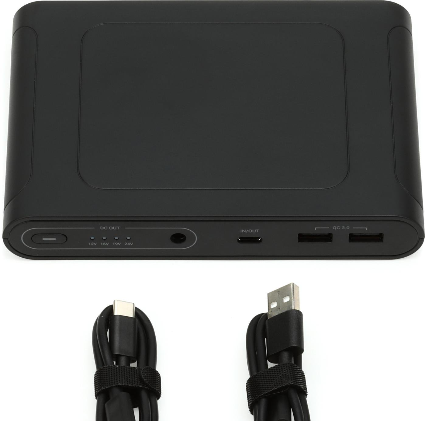 High-Capacity Multi-Output Portable Charger Supporting Laptop Charging and Wireless Power Supply