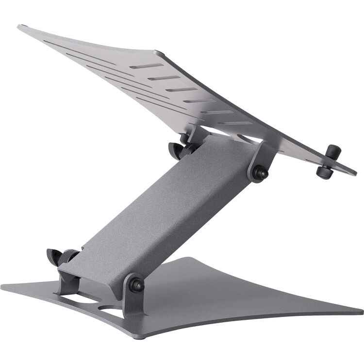 Space-Saving Foldable Laptop Stand With Multi-Grade Tilt Angle Adjustment