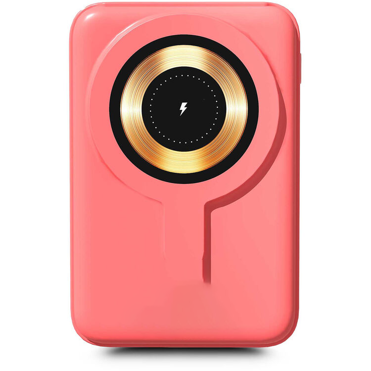 Lightweight Magnetic Power Bank With Multi-Port Fast Charging and Stand Support