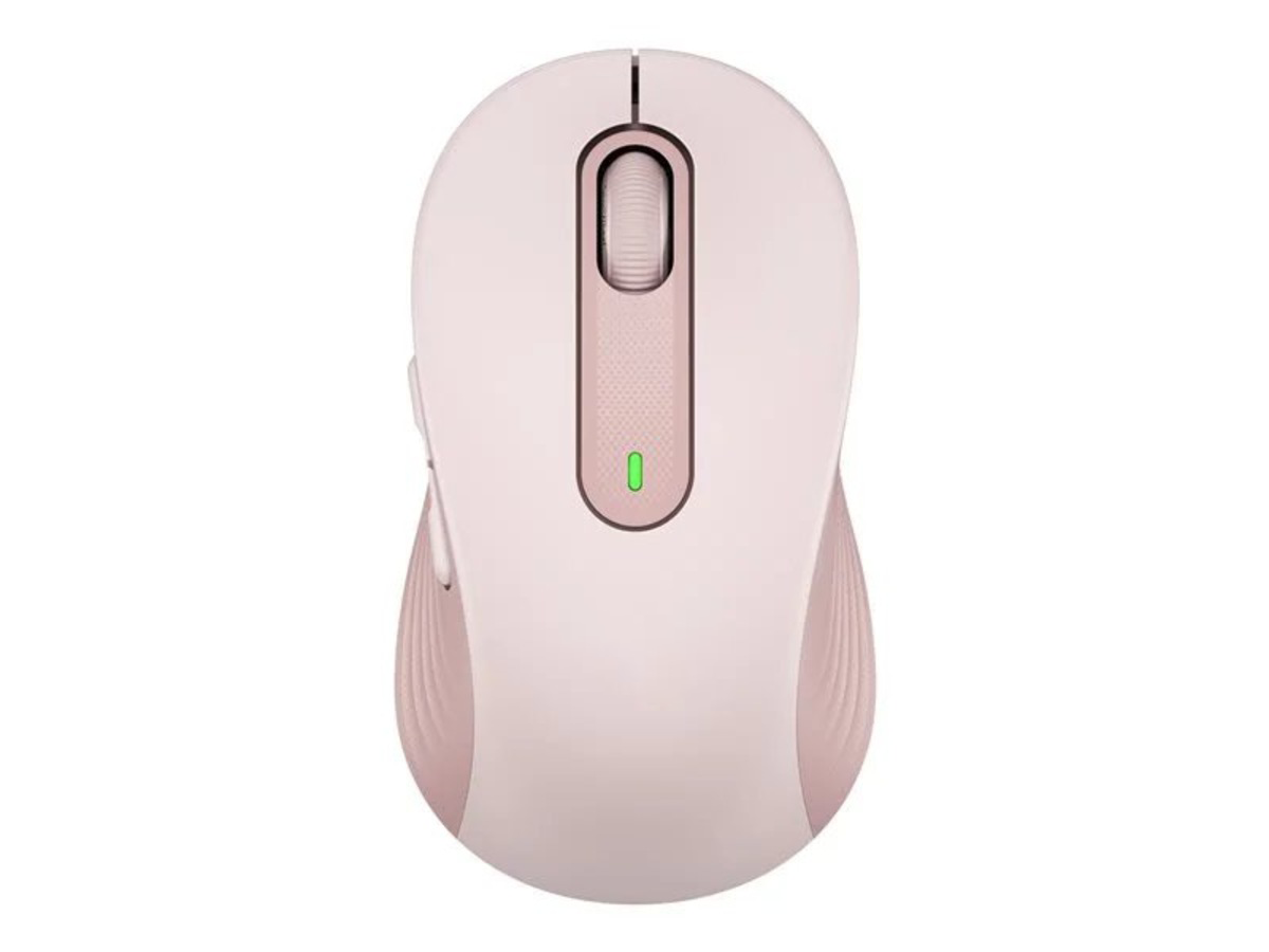 Ergonomic Wireless Mouse Featuring Dual Connection Modes and Adjustable Smart Scroll Wheel