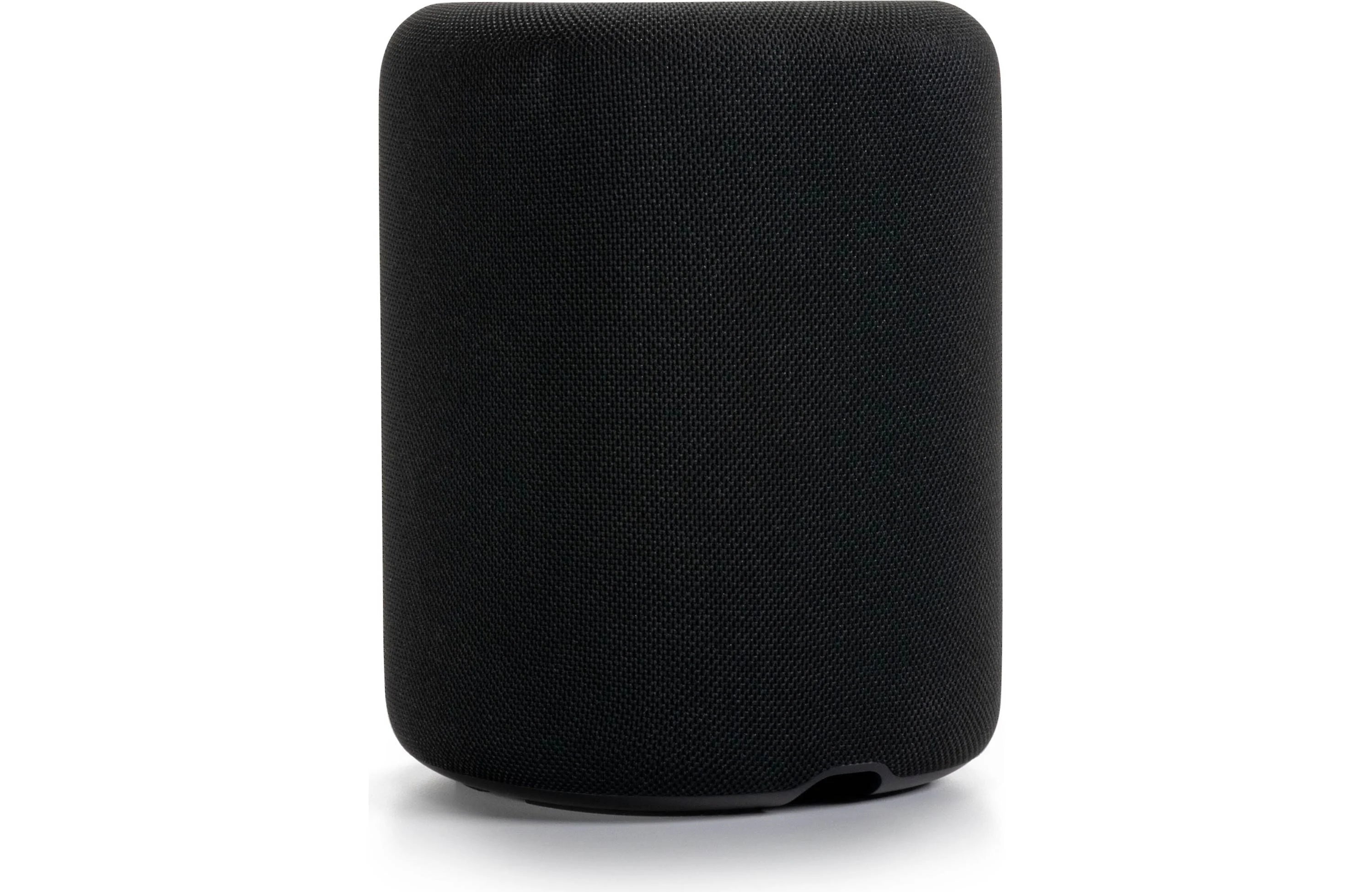 Fabric Enclosure Streaming Portable Speaker Supporting Multi-Room Wireless Audio Grouping